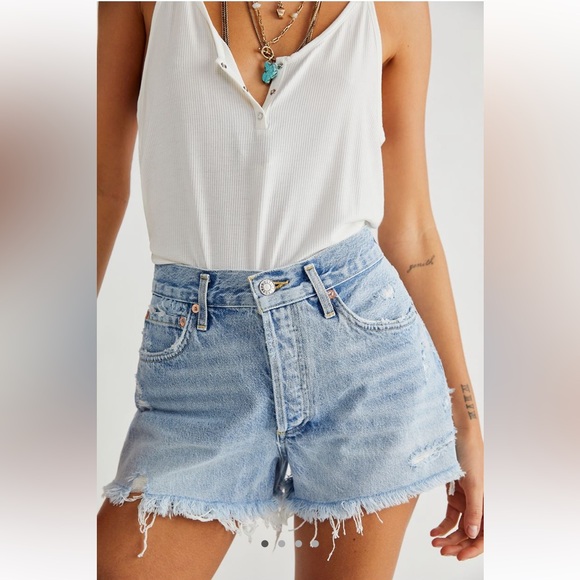 NOT FOR SALE Agolde Parker Vintage Cutoff Shorts - Picture 2 of 14